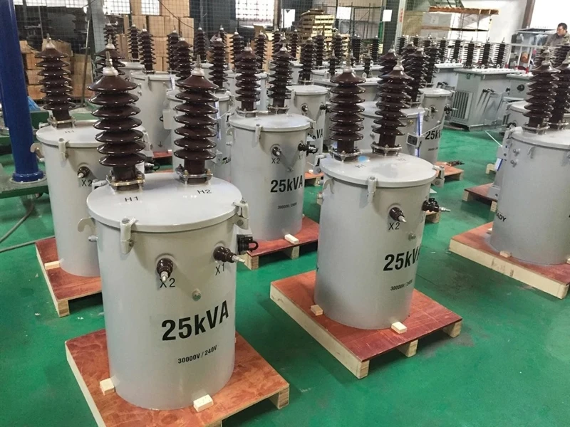 Three Phase Pole Type Transformer Three Phase Pole Type Transformer
